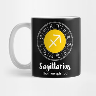 Sagittarius The Free Spirited Zodiac Sign Mug